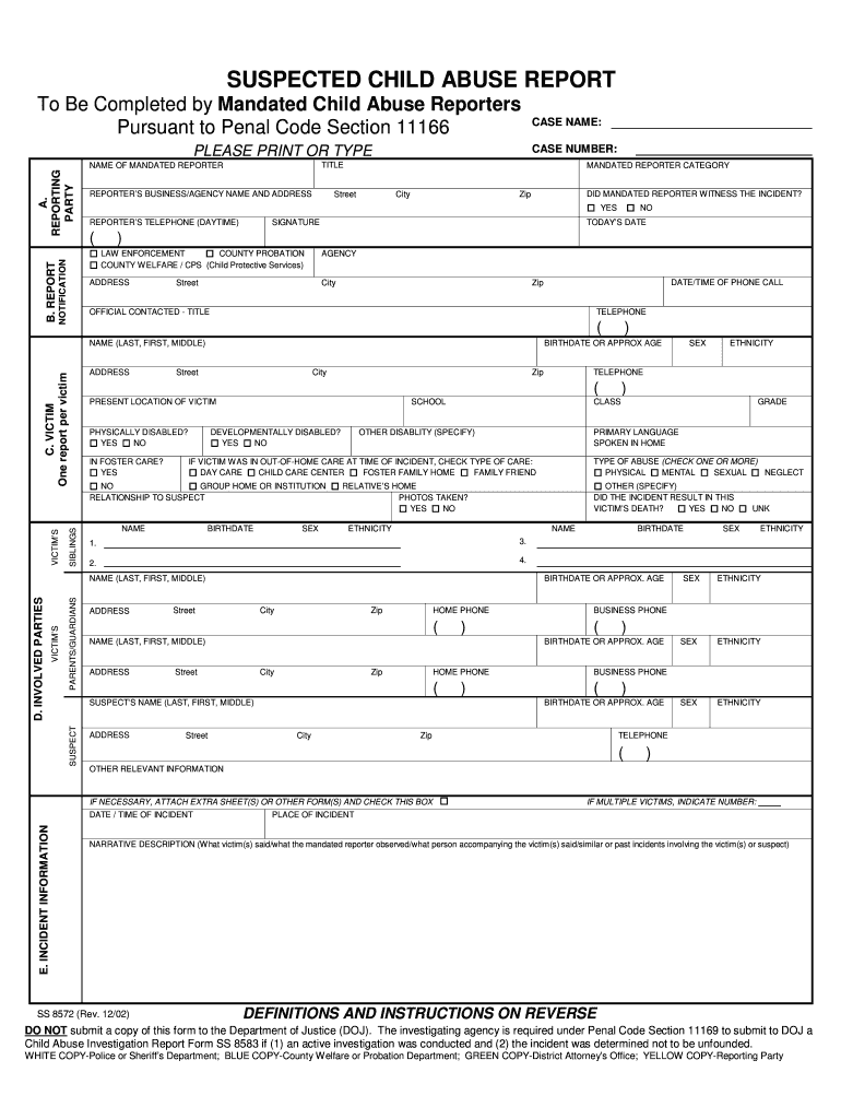 Cps Report Form Riverside County 2020 Fill And Sign Printable