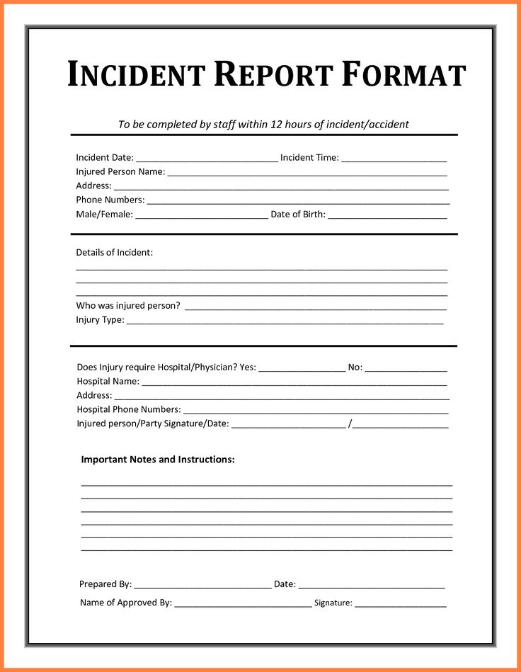 Contoh Incident Report Falep midnightpig co Intended For 8D Report 