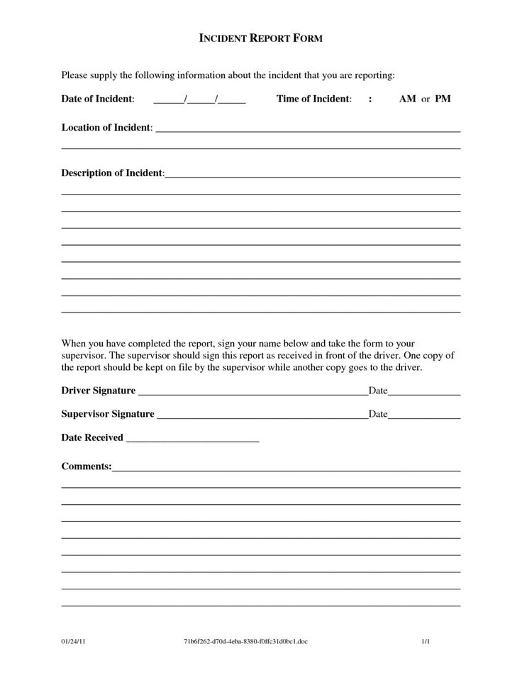 General Incident Report Form Template Australia Pdf Qld Free Pertaining