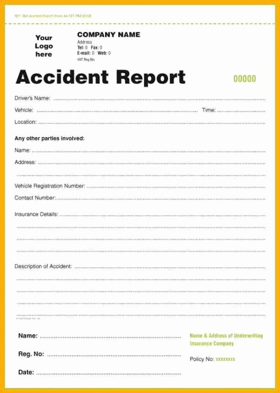Police Accident Report Form Peterainsworth
