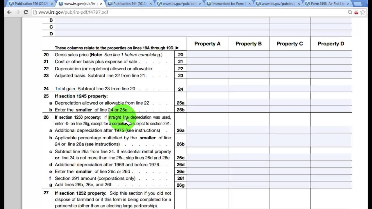Tax Treatment Of Sale Of Rental Property YouTube