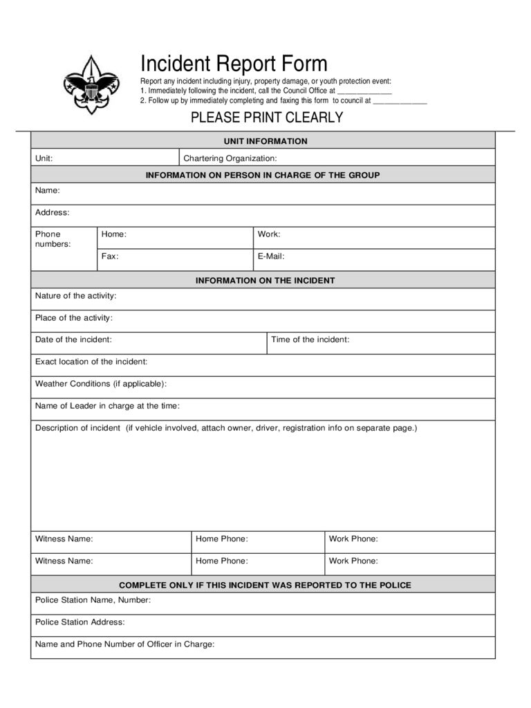 The Appealing Police Incident Report Form 3 Free Templates In Pdf